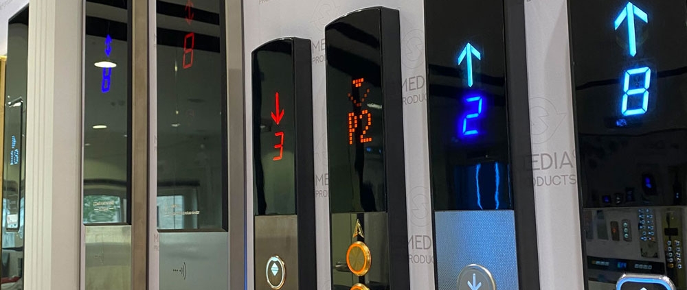 شستی کلید آسانسور روکار لوکس و پرطرفدار