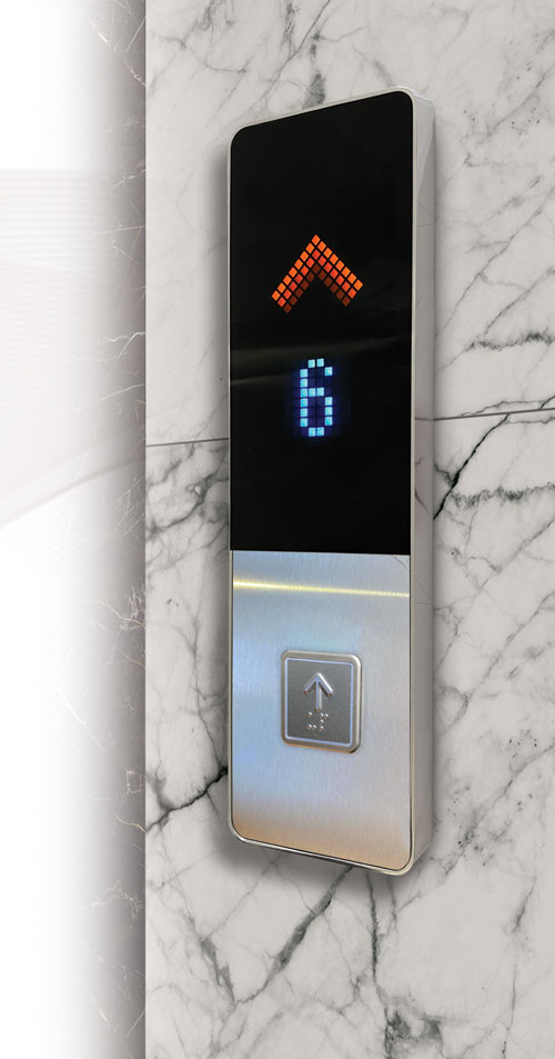 دکمه آسانسور فراخوانی آسانسور شستی آسانسور